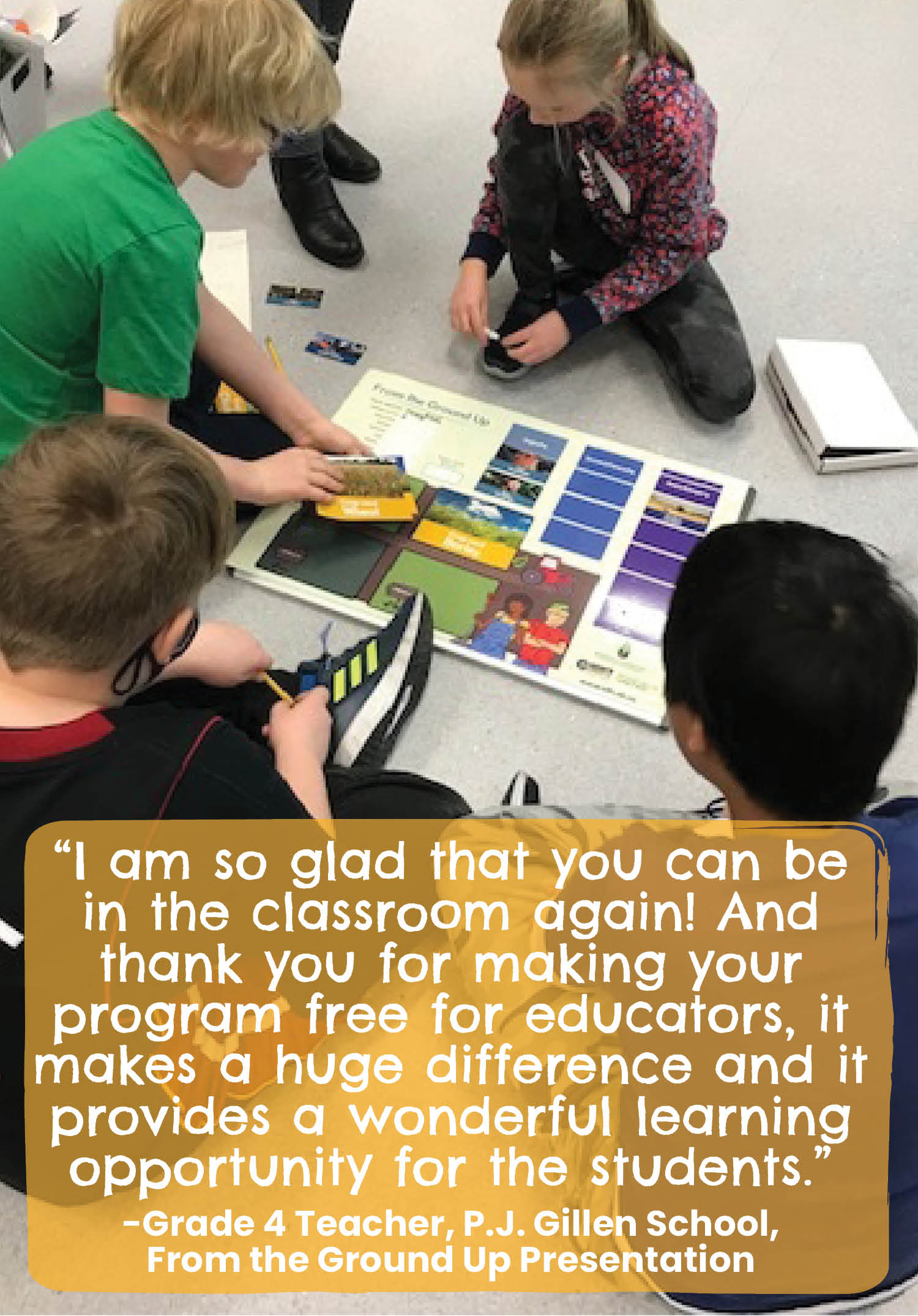 Classroom Presentation teacher quote